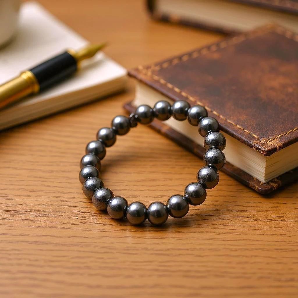 Natural Hematite Bracelet — Energized