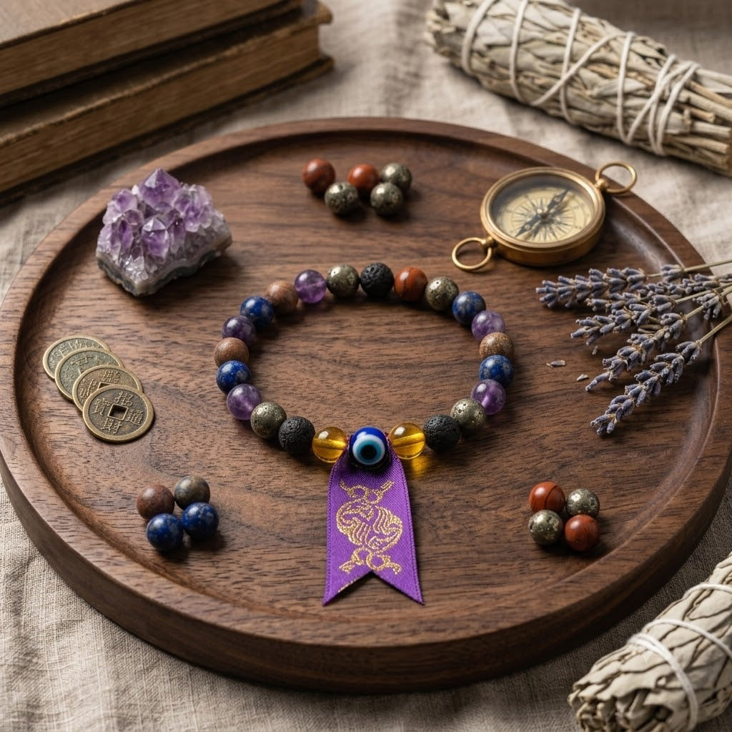 The Alpha Code — Clarity & Confidence Crystal Bracelet